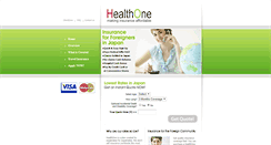 Desktop Screenshot of healthone.jp