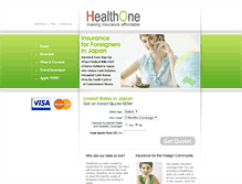 Tablet Screenshot of healthone.jp